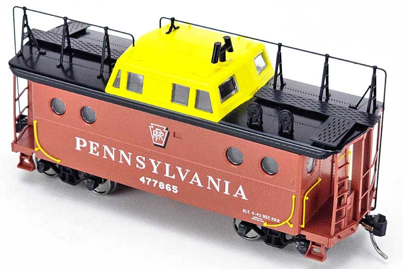 Bowser 43405 PRR Class N5C Steel Cabin Car (Caboose) - Ready to Run -- Pennsylvania Railroad