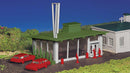 Bachmann Trains HO 45102 Coffee Shop, Plasticville U.S.A. Kit, 9-1/2 x 6 x 5" 24.1 x 15.2 x 12.7cm