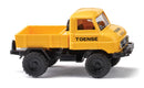 PREORDER Wiking HO 37111 1956-1966 Unimog U 411, Assembled, Toense (yellow, black, German Lettering)