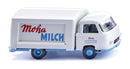 PREORDER Wiking HO 27902 1957-1961 Borgward Concession Truck, Assembled, Moha Milch (white, blue, red, German Lettering)
