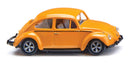 Wiking HO 81011 1960-1967 Volkswagen Old-Style Beetle 1200, Assembled, Orange, Black