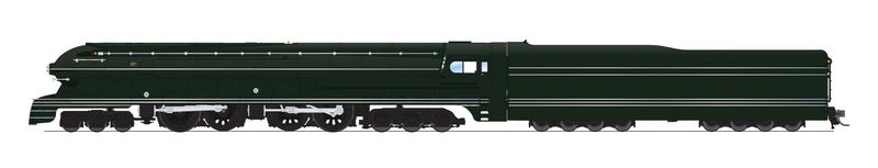 PREORDER BLI (Brass Hybrid) 4377 PRR S1 6-4-4-6 Duplex, Unlettered, Paragon4 Sound/DC/DCC, Smoke, HO