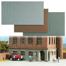 Busch 7402 Self-Adhesive Textured Wall/Pavement Sheet, Stone Wall