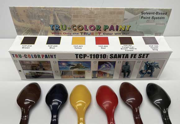 Tru-Color Paint 11010 Santa Fe Paint Set, 6-Bottles (1oz)