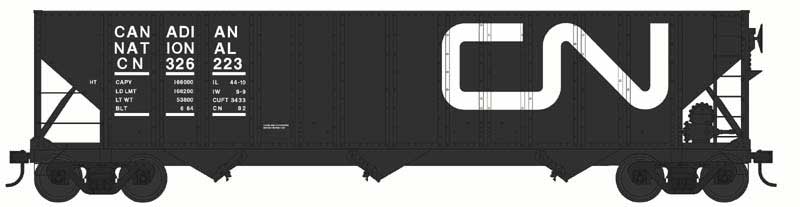 PREORDER Bowser HO 44010 100 Ton Hopper, Canadian National