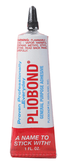Micro Engineering 49-102 Pliobond Adhesive, Tube with Fine Tip, 1oz 29.6mL