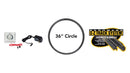 Bachmann Trains HO 44214 Track Circle with Speed Controller Set with Steel Alloy Rail, E-Z Track, Black Roadbed