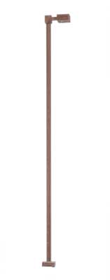 Atlas 70000205 HO SCALE Single-Arm Square LED Light 3-Pack -- Bronze (warm white LED) 30 Scale Feet Tall