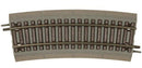 Atlas HO 461 True-Track Code 83 Track & Roadbed System, 1/2 18" Radius Curves (4)