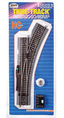Atlas HO 481 True-Track Code 83 Track & Roadbed System, Remote Snap-Switch, Right Hand