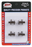 Atlas HO 518 Bumper, Fits Code 83 Track (Sold Separately) (4)
