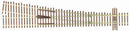 Atlas HO 560 Code 83 Custom-Line Turnouts with Nickel-Silver Rail & Brown Ties, Wye Turnout