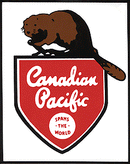 Phil Derrig Designs 73 Railroad Magnets, Canadian Pacific (Original Beaver)
