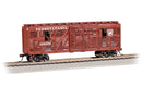 Bachmann Trains HO 19715 40' Animated Stock Car with Cattle, Ready-to-Run, Pennsylvania Railroad
