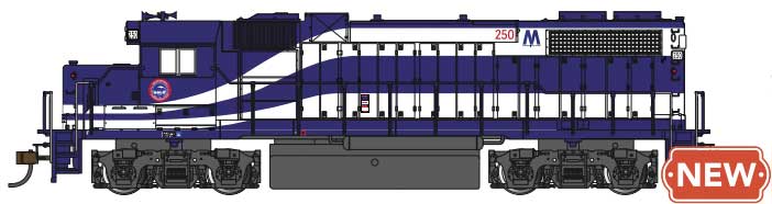 PREORDER Bachmann 66806 HO EMD GP38-2 - Sound and DCC -- Long Island