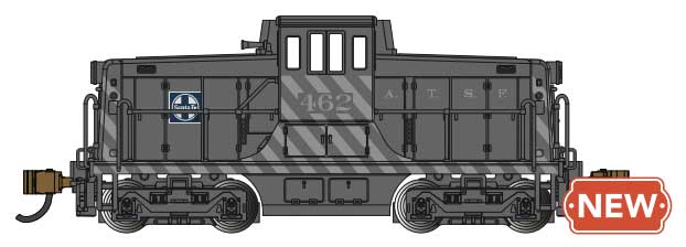 PREORDER Bachmann 68253 N GE 44-Tonner - DCC -- Santa Fe