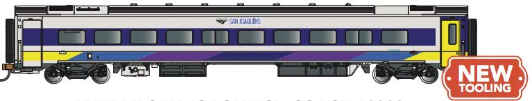 PREORDER Bachmann 74514 HO Siemens Venture Coach - Amtrak Version - Ready to Run -- Amtrak San Joaquins(SM)