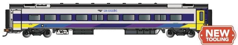 PREORDER Bachmann 74515 HO Siemens Venture Coach - Amtrak Version - Ready to Run -- Amtrak San Joaquins(SM)