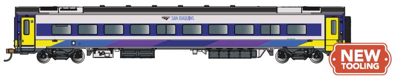 PREORDER Bachmann 74517 HO Siemens Venture Coach - Amtrak Version - Ready to Run -- Amtrak San Joaquins(SM)