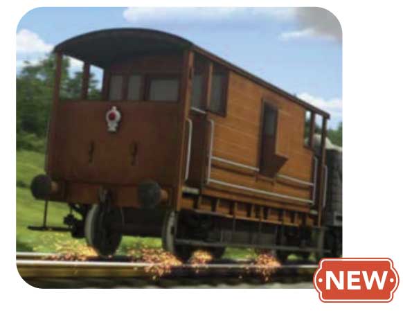 PREORDER Bachmann 77087 N Thomas and Friends(TM) Freight Car - Standard DC -- 20-Ton Brake Van (brown)