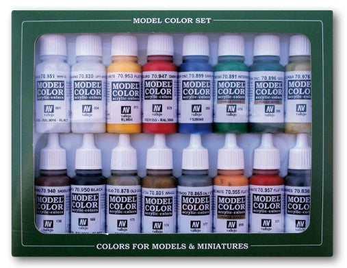 Vallejo Acrylic Paints 70149 Napoleonic Colors Paint Set (16-Pack)