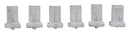 N Scale Architect 20079 Relay Cabinet/Signal Box Making A Scene(TM) Unpainted Metal Kit Small (6), Undecorated/Unlettered