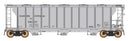 PREORDER Intermountain HO 449002 ACF 2927 Cu. Ft. Covered Hopper, Illinois Central (gray)