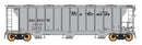 PREORDER Intermountain HO 449003 ACF 2927 Cu. Ft. Covered Hopper, Denver & Rio Grande Western (gray, Small Flying Grande)