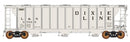 PREORDER Intermountain HO 449005 ACF 2927 Cu. Ft. Covered Hopper, Louisville & Nashville (gray, Dixie Line Billboard Lettering)
