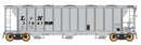 PREORDER Intermountain HO 449006 ACF 2927 Cu. Ft. Covered Hopper, Louisville & Nashville (Repaint, gray, large L&N Reporting Marks)