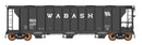 PREORDER Intermountain HO 449009 ACF 2927 Cu. Ft. Covered Hopper, Wabash (black)