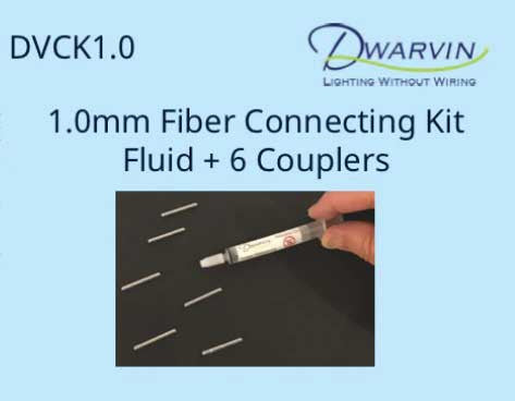 Dwarvin CK10 DVCK1.0 Fiber Optic Connecting Kit for 1.0mm Fiber