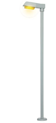 Viessmann Modellspielwaren 6093 LED Streetlight, Modern Street Lamp 3-15/16" 10cm 10-16 V, Yellow