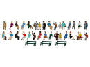 Lionel HO 1957210 Sitting Passengers Bulk (50)