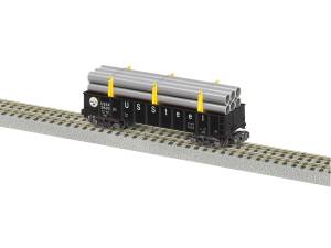 Lionel S 2119231 Gondola with Pipe Load, US Steel