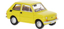 PREORDER Brekina HO 22371 1972-1980 Fiat 126 Station Wagon, Yellow | 19.79