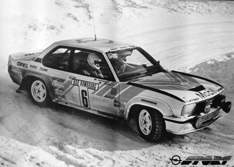 PREORDER Brekina HO 20777 OpelEuroTeam 1980s Opel Ascona B 400, Joschi Kleint (Monte 81) | 29.69