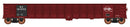 PREORDER Intermountain HO 4507006 52'6" Corrugated-Side Gondola, Value Line, Norfolk Southern (Ex-MP, Boxcar Red, Eagle Buzz Saw Logo)