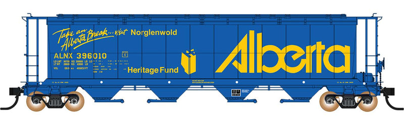 PREORDER Intermountain HO 45117 NSC 59' 4550 Cubic Foot Cylindrical Hopper with Trough Hatch, Alberta Take A Break ALNX