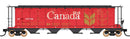 PREORDER Intermountain N 65144 NSC 59' 4550 Cubic Foot Cylindrical Hopper with Trough Hatch, Canadian Pacific ex Red Canada