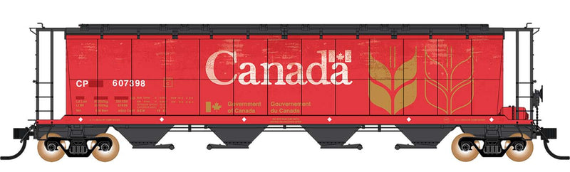 PREORDER Intermountain HO 45144 NSC 59' 4550 Cubic Foot Cylindrical Hopper with Trough Hatch, Canadian Pacific ex Red Canada