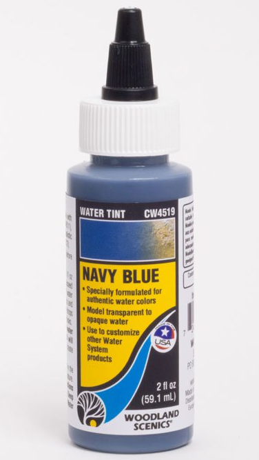 Woodland Scenics CW4519 Water Tint - Navy Blue