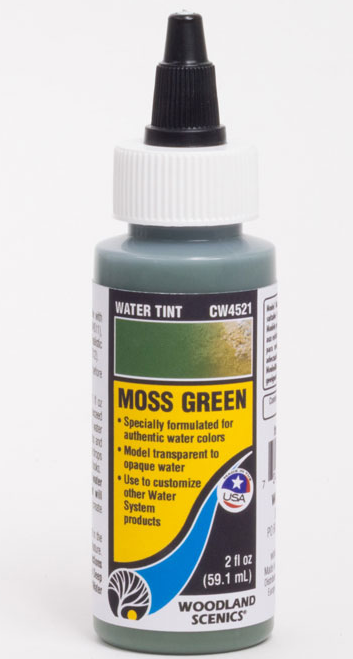 Woodland Scenics CW4521 Water Tint - Moss Green
