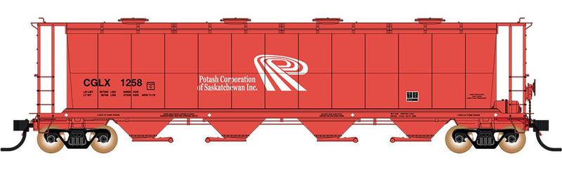PREORDER Intermountain N 65220 NSC 59' 4550 Cubic Foot Cylindrical Hopper with Trough Hatch, Potash
