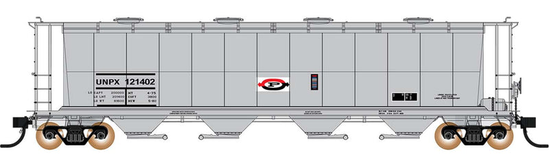 PREORDER Intermountain HO 45242 NSC 59' 4550 Cubic Foot Cylindrical Hopper with Trough Hatch, Procor