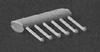 Detail Associates 2203 Nut-Bolt-Washer Castings (Plastic) (24)