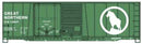 PREORDER Accurail HO 81813 Limited Run 40' Combination Door Steel Boxcar, Great Northern