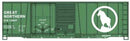 Accurail HO 81813 Limited Run 40' Combination Door Steel Boxcar, Great Northern