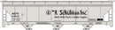 Accurail HO 81763 ACF 47' 3-Bay Center-Flow Covered Hopper Kit, A. Schulman