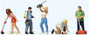 PREORDER Preiser HO 10810 Gardening Figure Set